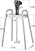 Power Mixer Pneumatic Agitator Clamp-On Drum Agitator Industrial-Grade Pneumatic Shaker Paint Stirring Tool，5 Gallon Pneumatic Paint Mixer, Air Agitator for Coating Mixing, Homogenization &