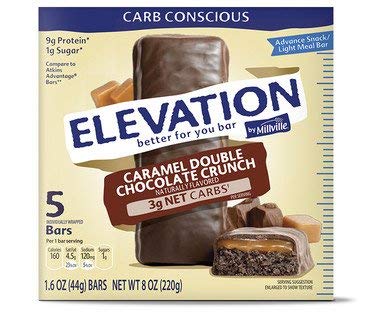 Barritas de proteína sabor chocolate y caramelo 10 unidades miniatura 2