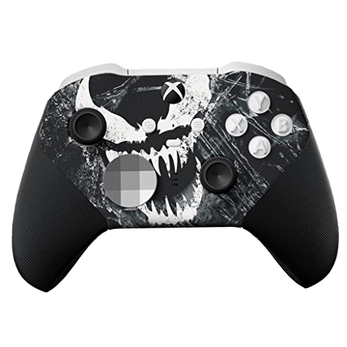 DreamController Vennom X-box Elite Controller Series 2 Core Limited Edition Custom Elite Core Controller for X-box One/Series X/S Made with Advanced HydroDip Paint Technology (Not Just a Skin)