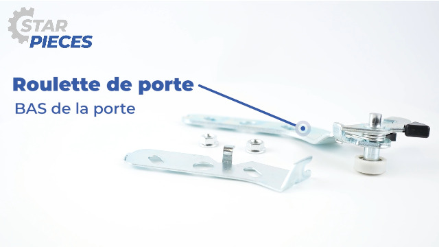 Roulette Porte Coulissante Droite Pour Boxer 3, Ducato 3, Jumper 3 - Galet Inférieur De Rechange