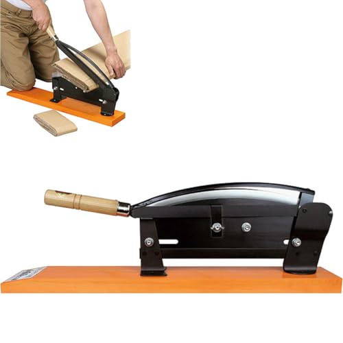 押し切り機 カッター 断裁 ハサミ 押し切り ダンボール 厚紙 小枝 絨毯 カーペット 押切器 刃の長さ36cm ワイドタイプ 保管固定用ストッパー付き 日本製