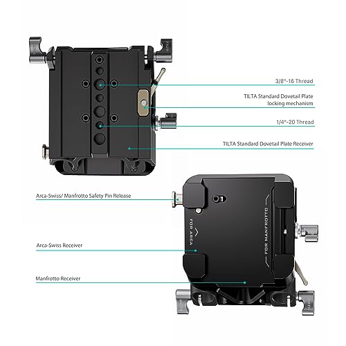 Tilta 15 mm LWS Arca Manfrotto Dual Baseplate