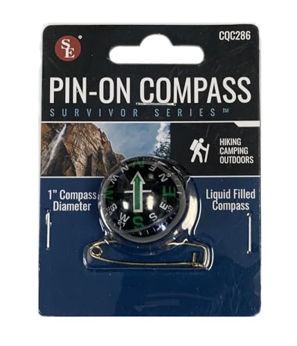 Brújula SE redonda líquida 1 pulg para outdoor miniatura 1