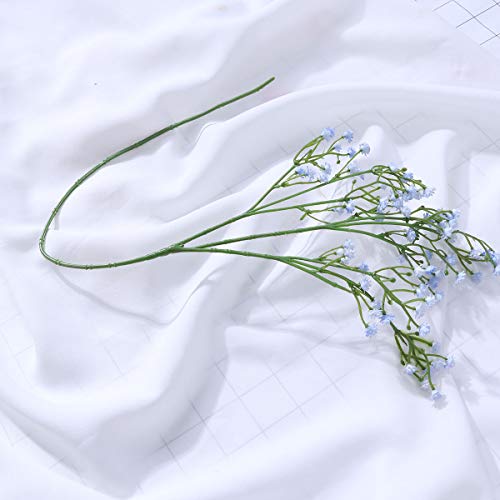 Buquês de flores artificiais com simulação de estrelas, flores artificiais de seda para decoração de