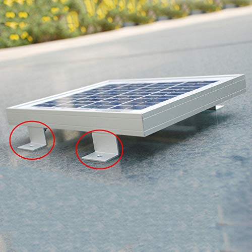 Kit de montagem de suporte Z painel solar DGZZI para RV, telhado, barco, offGrid 4 conjuntos