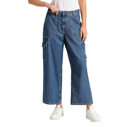 Image of Pepe Jeans Women's Mid Rise Straight Jeans