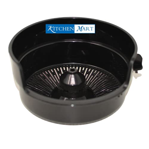 Kitchen Mart Replacement Citrus Bowl Attachment compatible with Preethi Zodiac Mixer Grinder's MasterChef plus jar (Black)