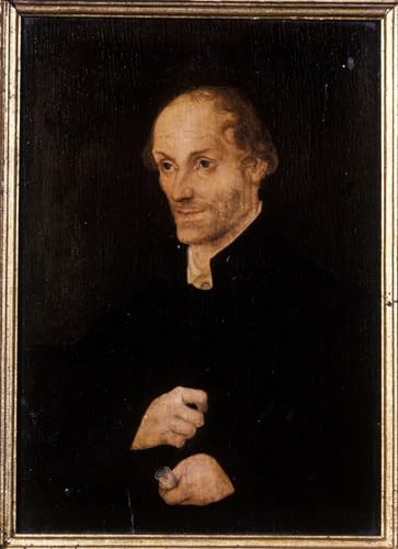 Impression sur toile Johann Friedrich portrait Cranach décoration salon 60x90