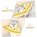 Parliky Comfortable Pet Recovery Collar Cat Dog Soft Breathable -Licking -Scratch Elizabethan Collar Adjustable Size