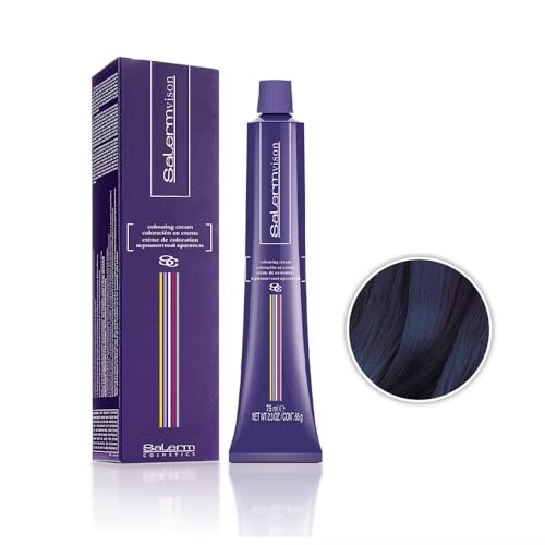 Crema para teñir cabello Salermvison Azul 2.3 oz miniatura 2