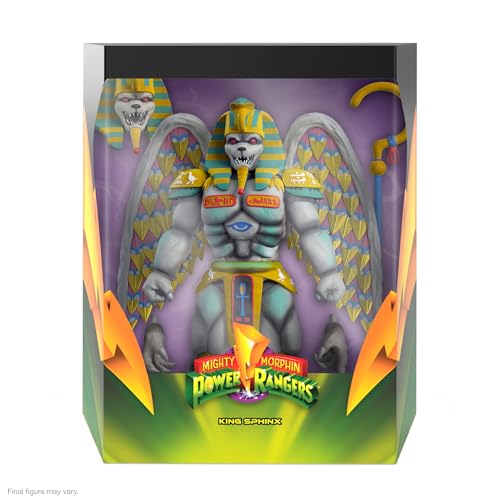 Super 7 Power Rangers Ultimates W2: Boneco da Esfinge do Rei