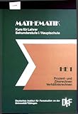 Mathematik. Kurs für Lehrer Sekundarstufe I/Hauptschule. Heft 1 - Prozent- und Zinsrechnen Verhältnisrechnen.