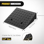 Nilight Rubber Curb Ramps 4.3 Inch Rise, 2-Pack - Image 3