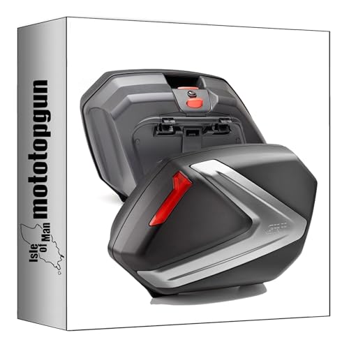 Givi valises latérales V37N Monokey Side topgun rigides argent