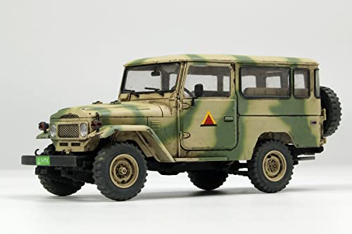 Modelo plástico SUV militar 4x4 escala 1:35 miniatura 3