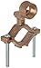 Morris Products 90605 Ground Clamp, for Rigid Conduit, 10-2 Wire Range, 3/4" Conduit, 1-1/4" - 2" Water Pipe Range, 5/16" x 2.25" Side Screw Size, 5/16" x 0.73" Top Screw Size