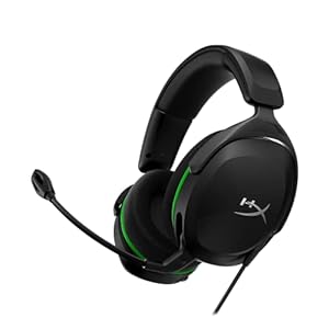 HyperX CloudX Stinger 2 Core – Gaming Headset for Xbox, Lightweight Over-Ear headsets with mic, Swivel-to-Mute Function, 40mm Drivers – Black