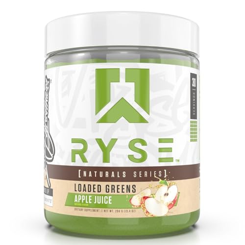 Ryse-Loaded-Greens-Daily-Superfood-Powder-Essential-Micronutrients-Antioxidants-Vitamins-Natural-Energy-Detox-Immunity-30-Servings-Apple-Juice