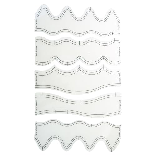 Gabarits de quilting en acrylique pour sublimer vos ateliers de patchwork à la maison - 5