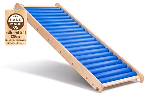 WoodsCraft - Indoor & Outdoor Rutsche [120cm] für Kletterdreieck...