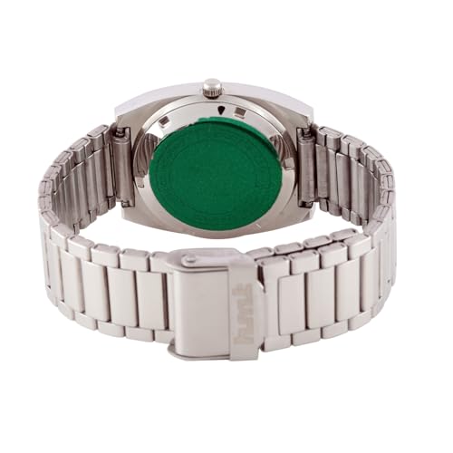 Image of HMT Nass 11 White Color|1 Year Manufacturer Warranty|Water Resistant, Analogue, Men