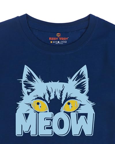Image of Boy Tshirt Half Sleeve Printed t-Shirt for Boys Casula Half Sleeve Round Neck t Shirt for Kids Male Unisex Tshirts for Kid