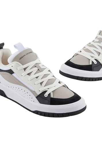 Armani Exchange Men's Duck Mixed Color Sneaker2