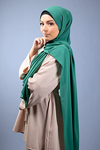 Lamis Hijab - Hijab chiffon opaco formato maxi