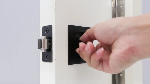 Sliding Door Lock Pocket Door Invisible Recessed Mortise Lock Wooden Silver