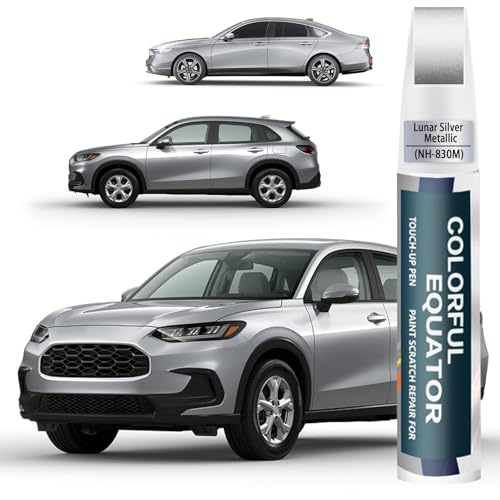 Image of Car Touch Up Paint(NH-830M Lunar Silver Metallic) for Honda OEM Color Match