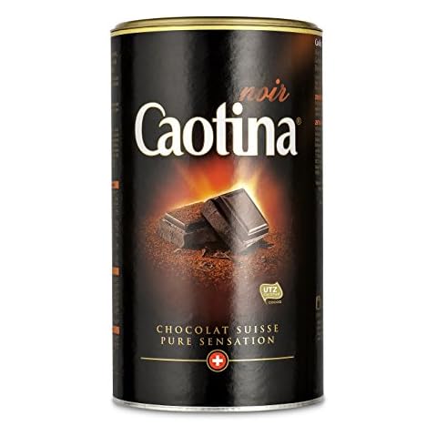Caotina Noir Bittersweet tin 500g, Pack of 6 (6 x 500 g) Cover