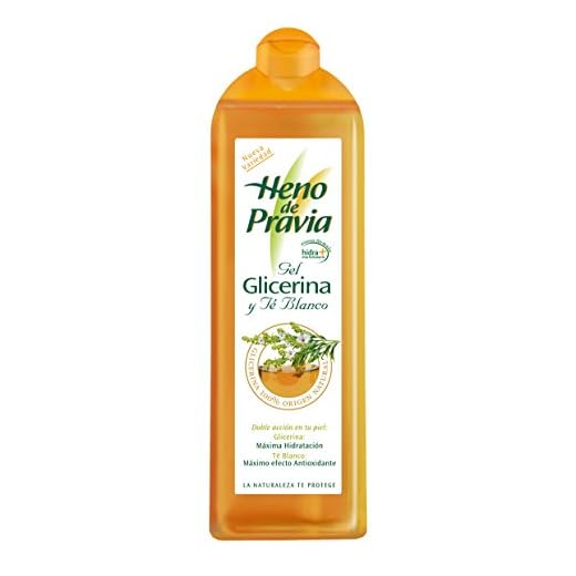 Heno De Pravia Glicerina & Té Blanco Gel de Ducha - 650 ml