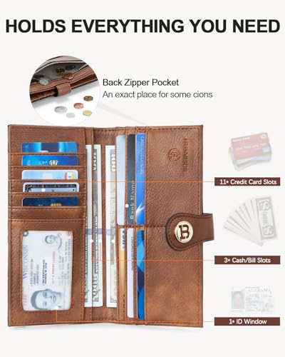 BOSTANTEN Small Sling Bag for Women ＆ Leather Wallet Women RFID Blocking Credit Card Holder2