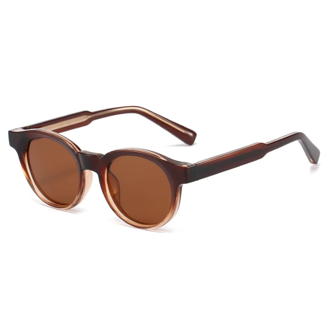 Lunettes de soleil rétro en métal avec verres haute qualité - 8