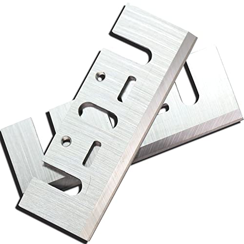3-1/4 Carbide Tipped Planer Blades Knives 82mm compatible Replacement for Makita 1900B KP0800 DeWalt DW6655 D26676 DW680 Bosch PA1204 PA1205 1594 Ryobi HL-82 L282 Hitachi and most Hand-Held Planer