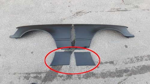 Ailes avant larges W124 extensions panneaux Mercedes carrosserie