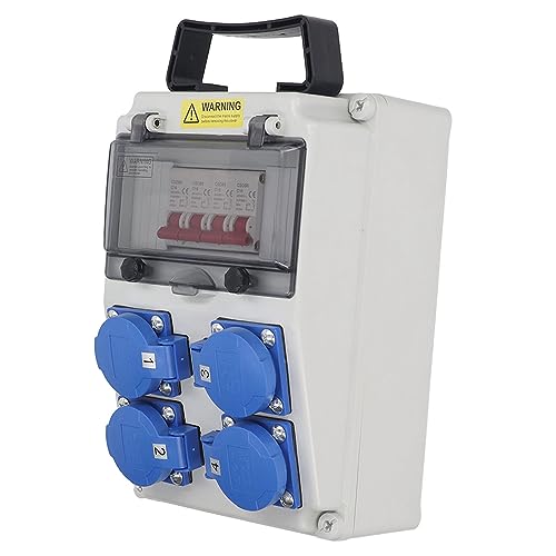 Distribuidor de Energia para Exterior, Caixa de Soquete Industrial Móvel Pré-prendida Portátil à Pro