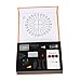AOKWAWALIY 1 Optical Experiment Box Labs Light Prism Prisms Optical Laboratory Equipment Glass Triangular Prism Laboratory Optical Equipment Optically True Glass Tool Lens Plastic