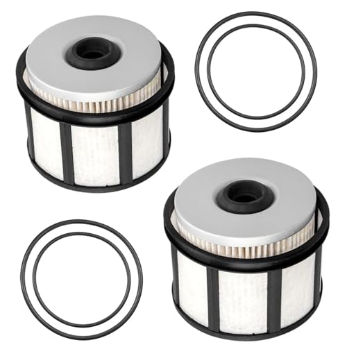 Ford 7.3L Diesel Fuel Filter Compatible with 1999-2003 E350 F250 F350 F450 2000-2003 E450 Excursion 2002-2003 E550 Super Duty 7.3 L Powerstroke - Replaces FD4596 F81Z-9N184-AA