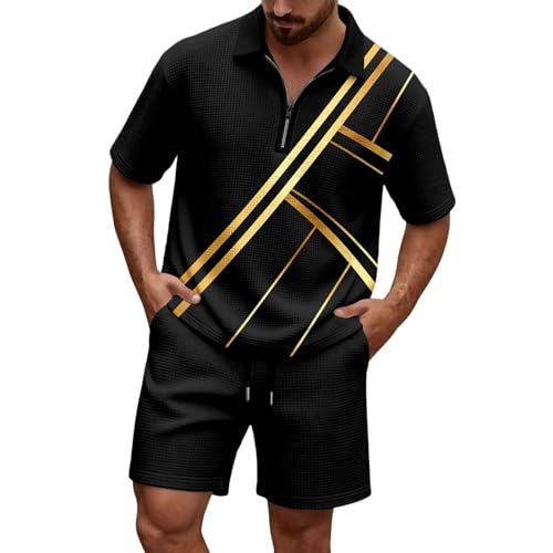 Ensemble d'été homme en maille pour vos terrasses et vacances ensoleillées