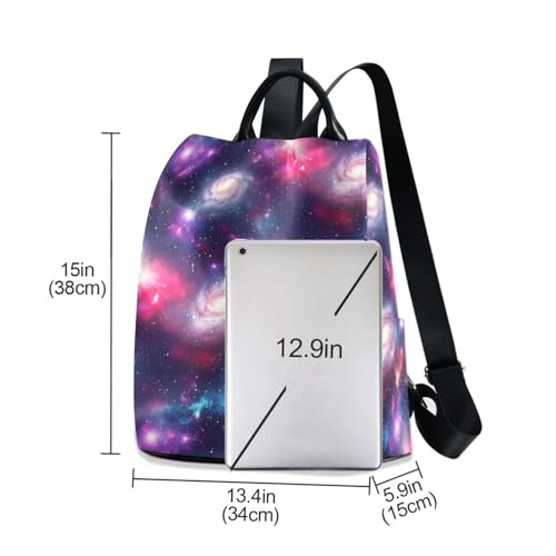 Sac à dos espace en polyester sergé durable avec des compartiments spacieux et finitions premium
