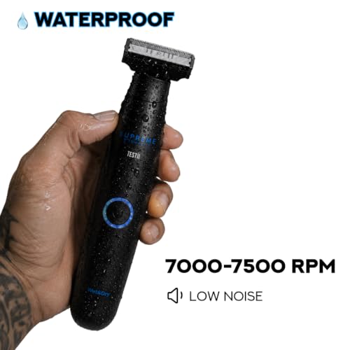 Image of Supreme Trimmer Testii Men's Body Groomer & Groin Hair Trimmer STH120
