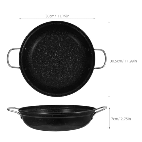 Wok para Cocina de Acero Inoxidable 12 Pulgadas Luxshiny miniatura 2