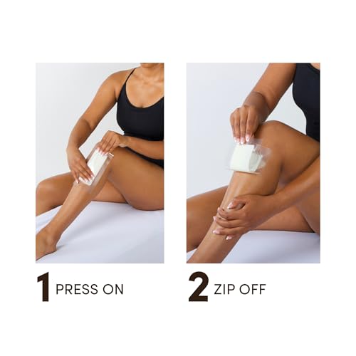 Parissa Legs & Body Wax Strips Kit Value Pack for Body Hair Removal | Ready-to-Use Large Wax Strips for At-Home Hair Removal | Includes Post-Wax Ultra Soothe Oil | 48 Strips (24 x 2)