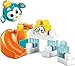 Mega Bloks Peek A Blocks Penguin Slide with Big Building Blocks, Building Toys for Toddlers (14 Pieces)
