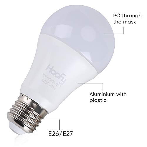 CHICIRIS 2 Pack Dusk to Dawn Light Bulb, 7W Smart Sensor LED Bulbs Built-in Photosensor Detection with Au Built-in Dusk to Dawn Sensor - Image 3