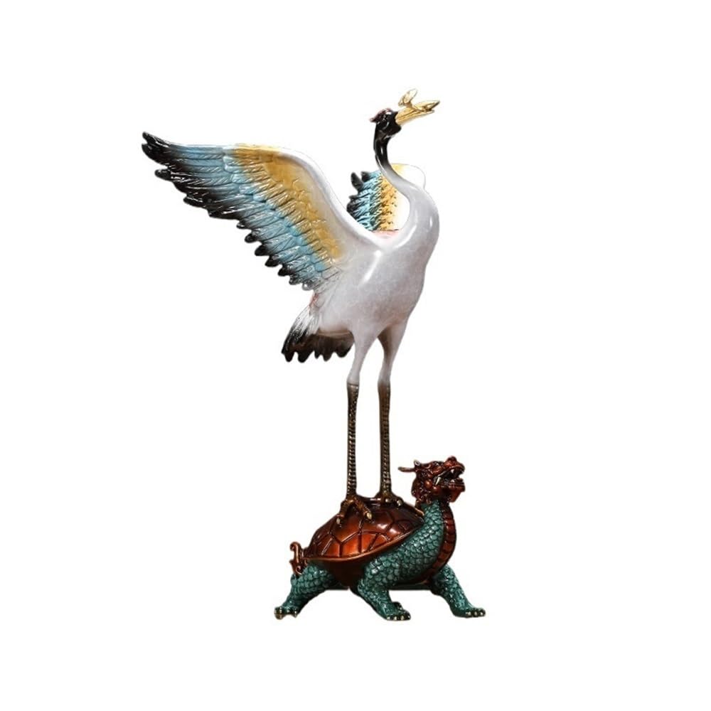 WQQYU6HKF Table Decorations Home Living Room Entrance Crafts Indoor Light Luxury Copper Decorative Ornaments Art Statue
