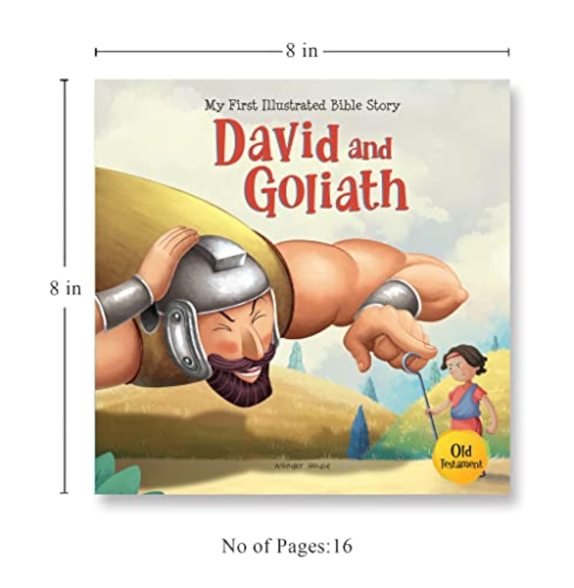 My First Illustrated Bible Story: David and Goliath