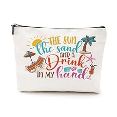 The sun sand drink in my hand