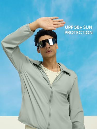 Image of XYXX Men's UV Protection SunScreen Parka Jacket | Sun & Pollution Protection Clothing | Lightweight and Quick Dry with UPF 50+ Protection for Outdoors